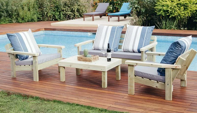 Outdoor seating area