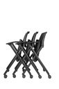Armchair with wheels