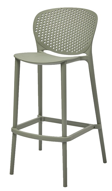 Plastic bar chair