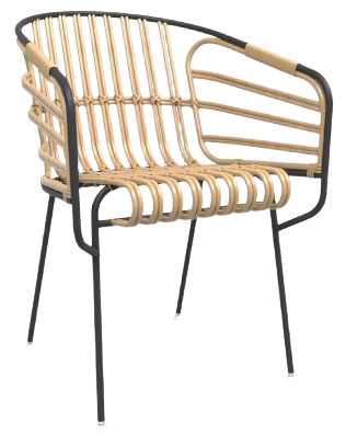 Outdoor armchair