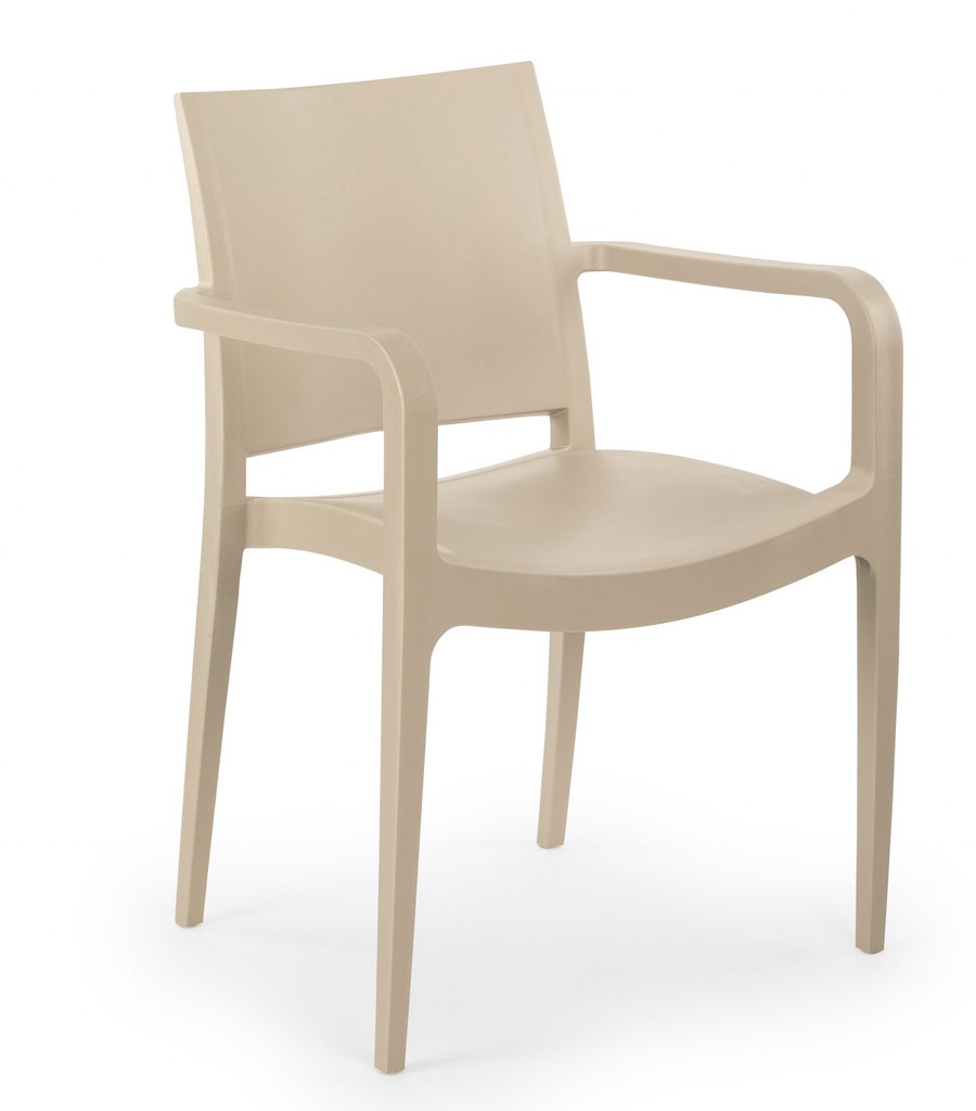 Plastic armchair