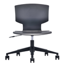 Plastic chair with wheels