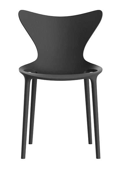 Plastic dining chair