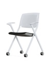 Armchair with wheels