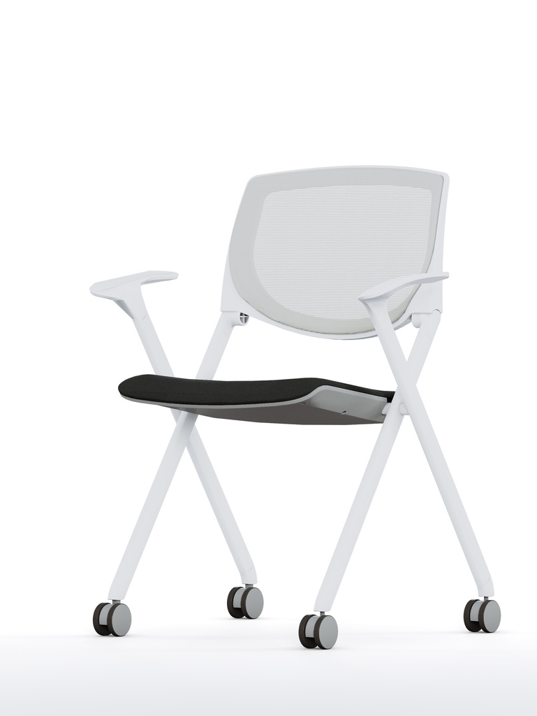 Armchair with wheels