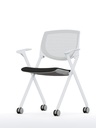 Armchair with wheels