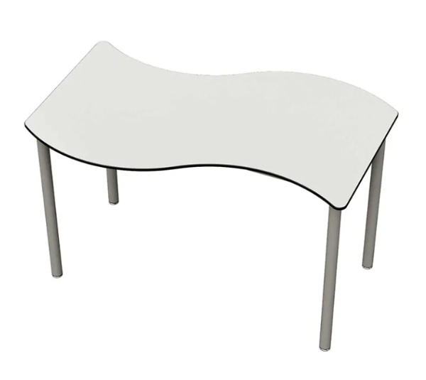 Desk with wheels