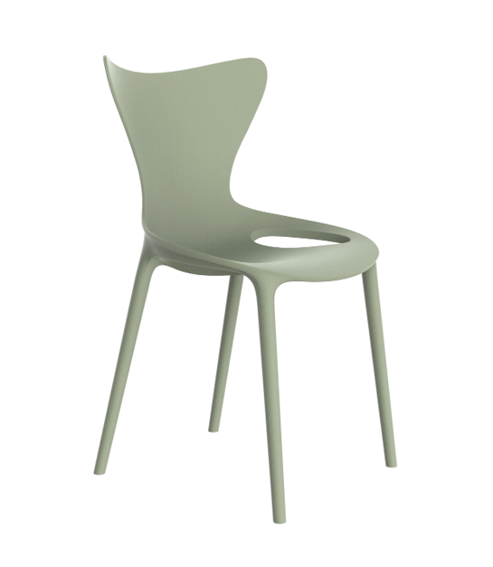 Plastic mini dining chair
