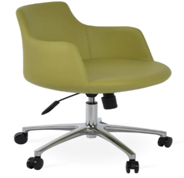 [12100208] Armchair with wheels