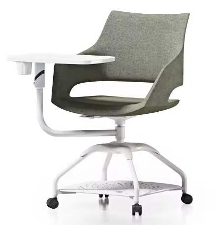 [12100205] Armchair with wheels and side table
