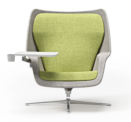 [12100211] Armchair with Side table