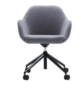 [12100217] Armchair with wheels