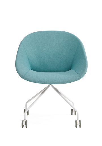 [12100231] Armchair with wheels
