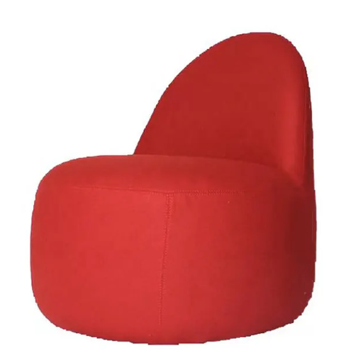 [43100069] Lounge chair with wheels