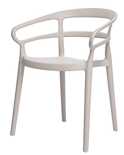 [10100021] Plastic armchair