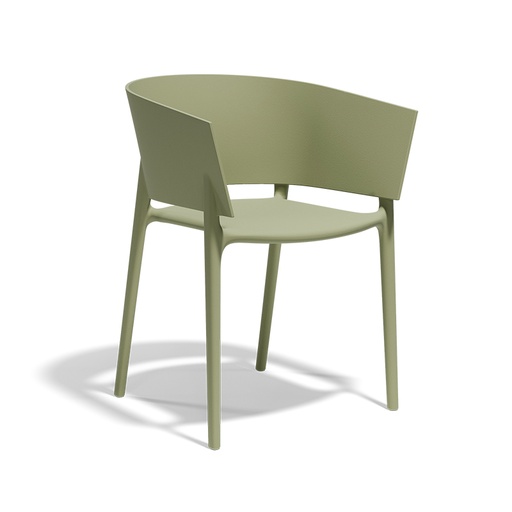 [10100022] Plastic armchair