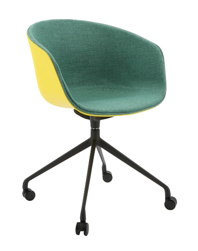 [12100002] Armchair with wheels